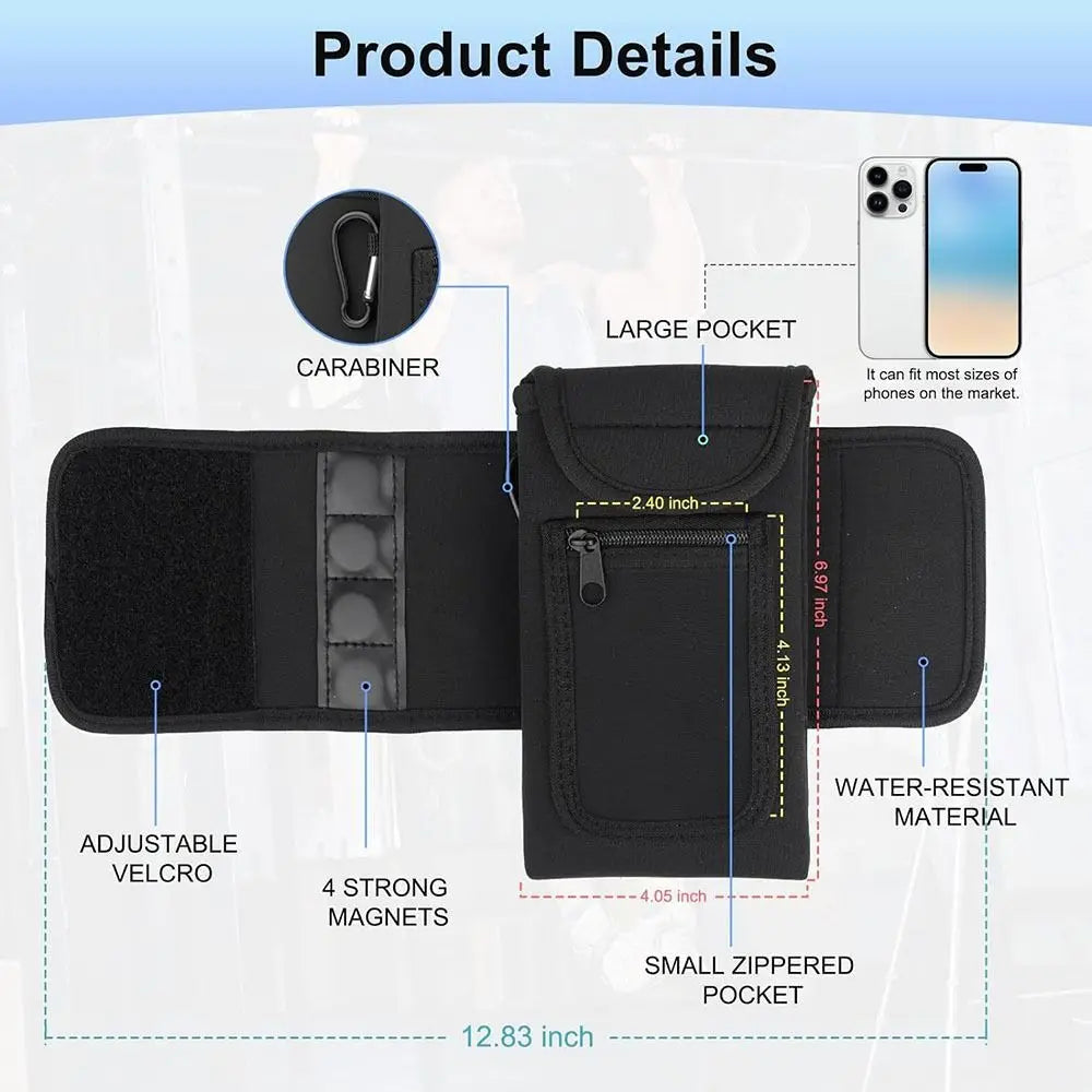 Magnetic Fitness Bottle Pouch